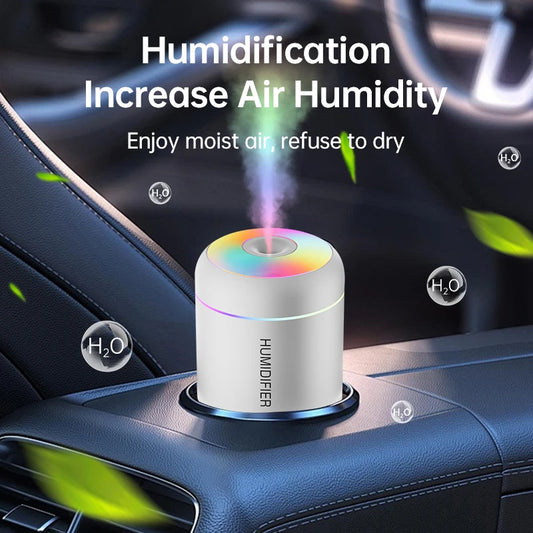 Mini Aroma-Luftbefeuchter – USB, leise & mit Licht